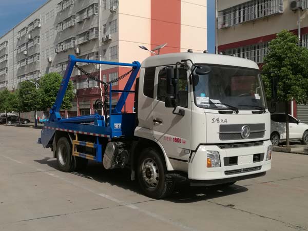 東風(fēng)國六天錦擺臂式垃圾車