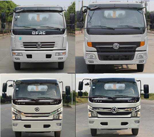 國(guó)六東風(fēng)多利卡（8方）車廂可卸式垃圾車