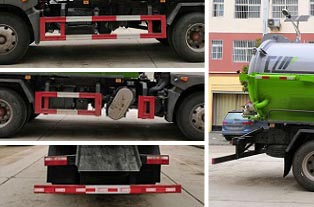 國六東風D9吸污車(12方)