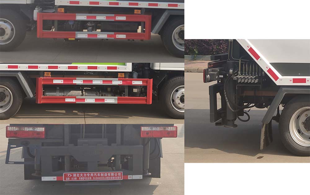 藍牌自裝卸式垃圾車