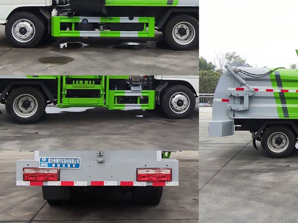 國六江淮藍牌餐廚垃圾車