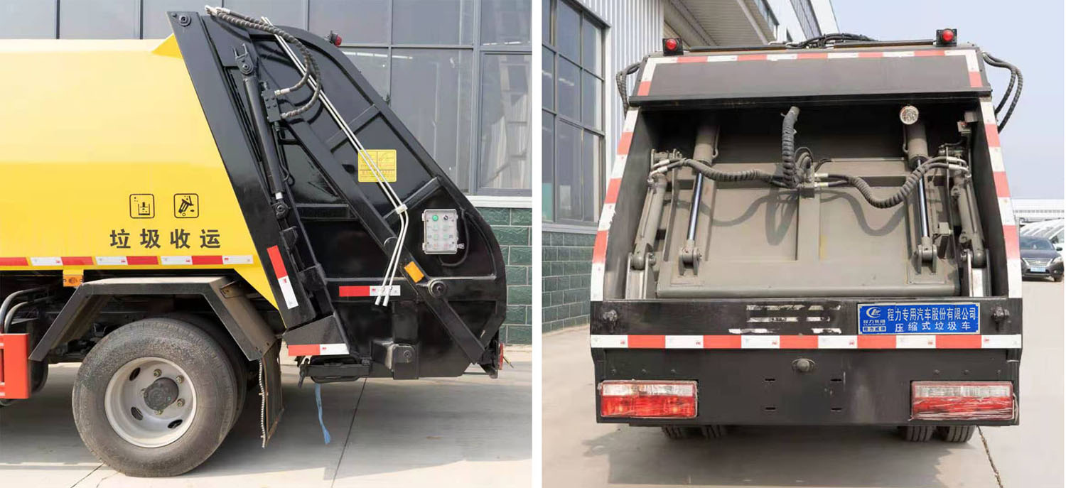 江淮4方壓縮式垃圾車