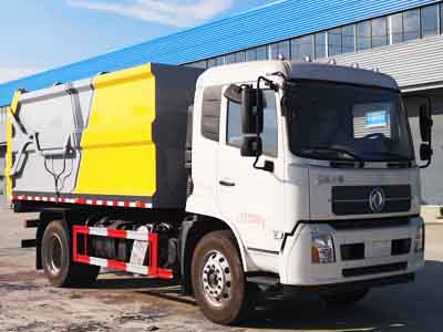 國六天錦壓縮式對接垃圾車