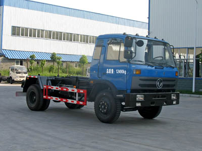 東風(fēng)145（國(guó)四）車廂可卸式垃圾車