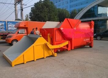 8方移動(dòng)壓縮垃圾箱