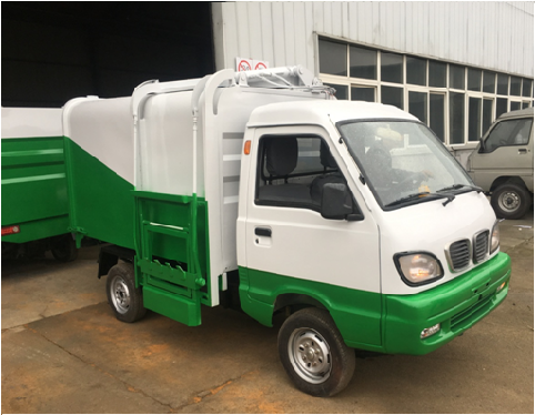 電動(dòng)四輪掛桶式垃圾車